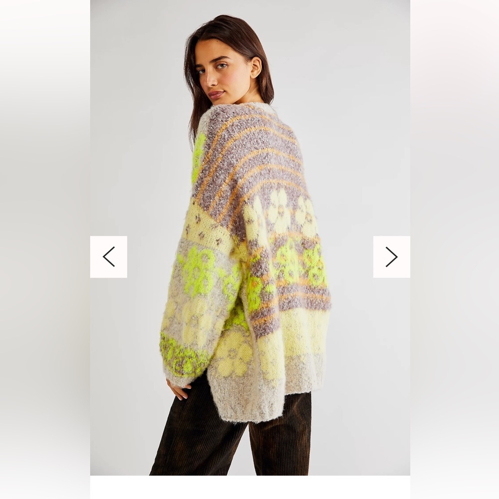 Free people gather me close cardi size small